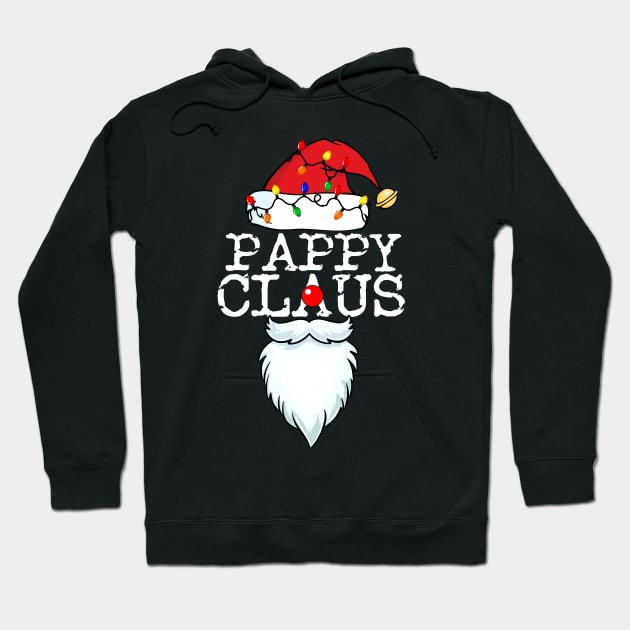 Pappy Santa Claus Matching Family Christmas Gift Hoodie by Audell Richardson